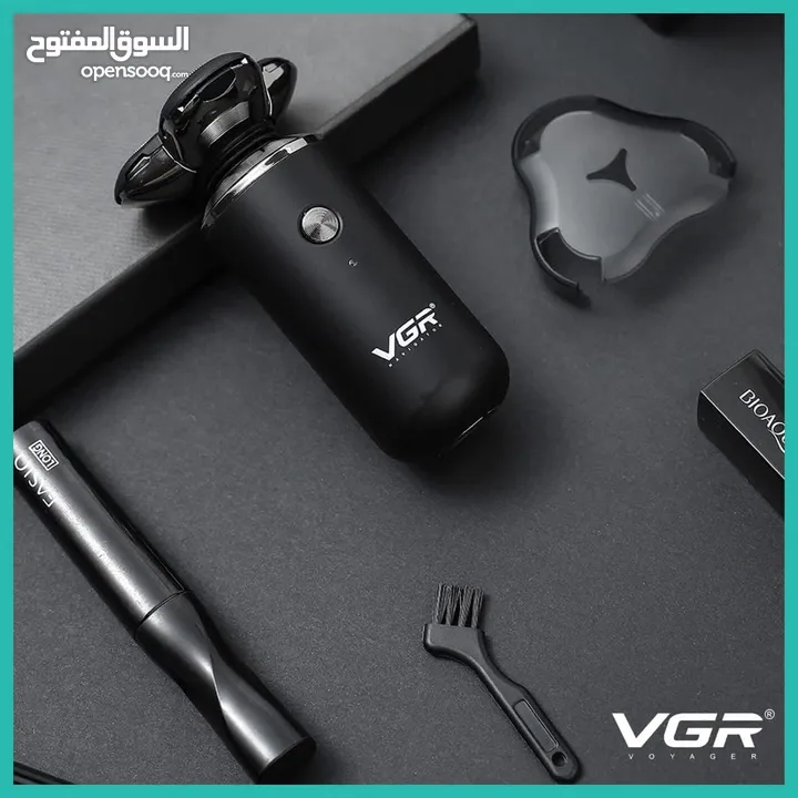 ماكينة حلاقة رجالية ب 3 رؤوس VGR مقاومة للماء