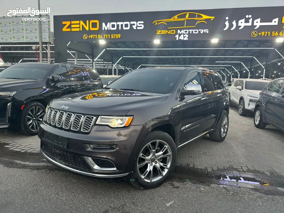 Jeep Grand Cherokee Summit  2020 Korea Specs