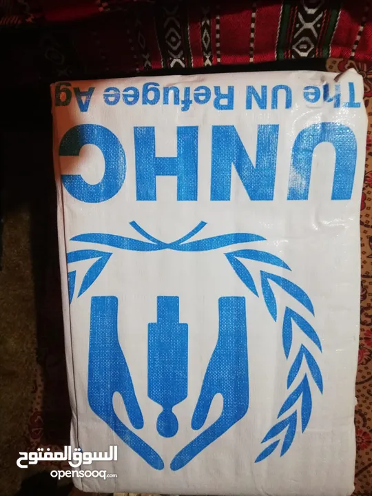 خيمة unchr كتان جديدة كليا لم تستخدم بعد