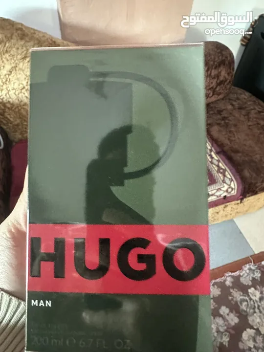 عطر Hugo Man حجم 200مل بسعر 55 دينار Eau De toilette