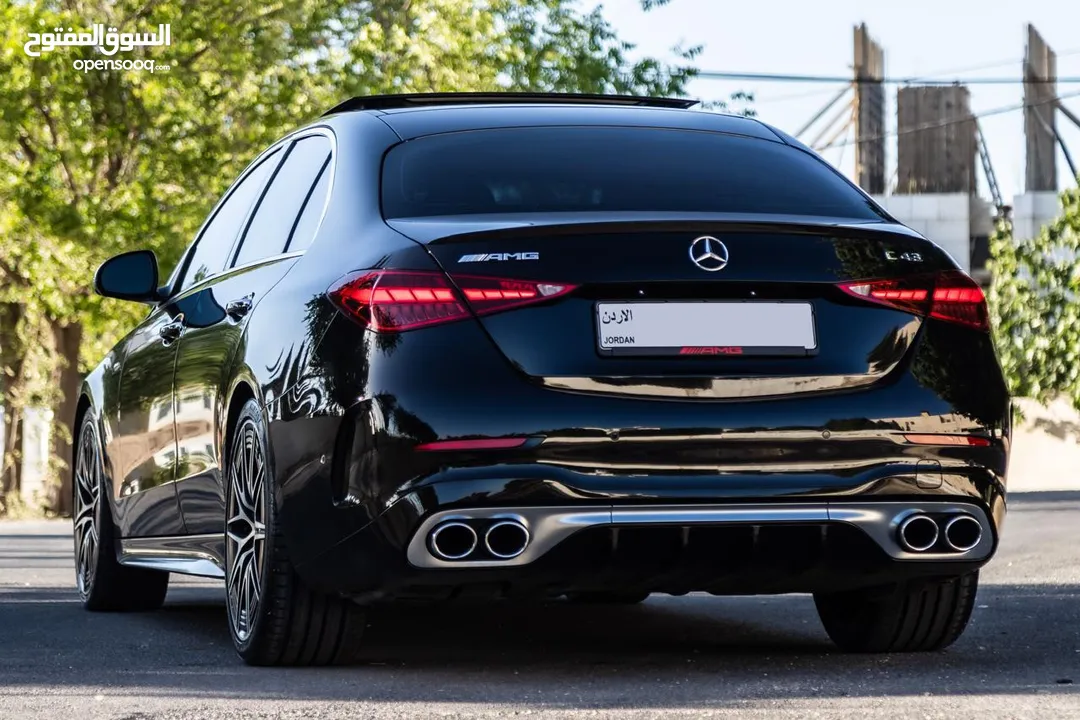 C 43 AMG 2023 فحص كامل بانوراما 402 حصان محرك 2000 سي سي بحال الوكاله