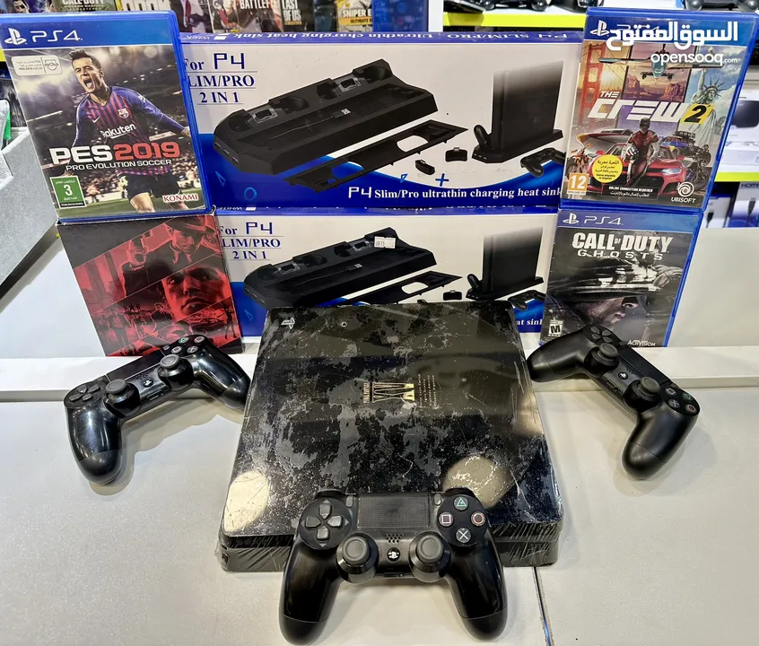 بلايستيشن 4 فات مع كفاله  PS4 Fat بافضل الاسعار