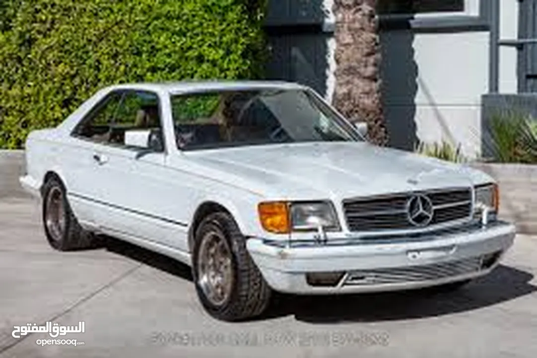 غطا محرك Mercedes sec كوبيه w126 190