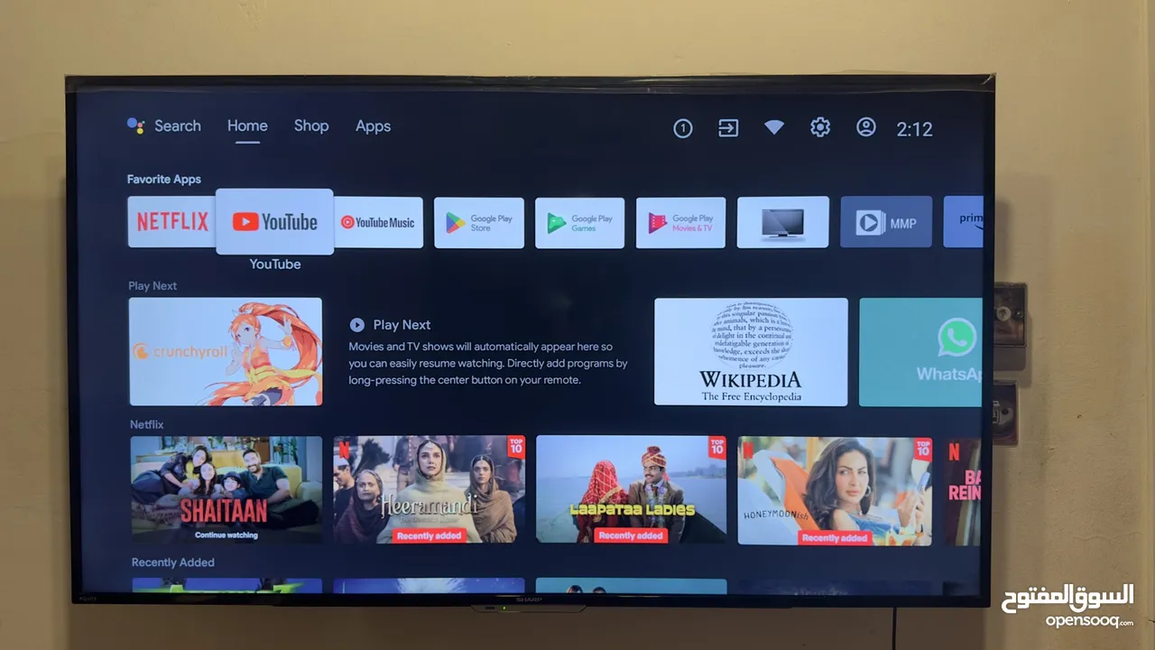 Sharp 50 inch Android TV for SALE