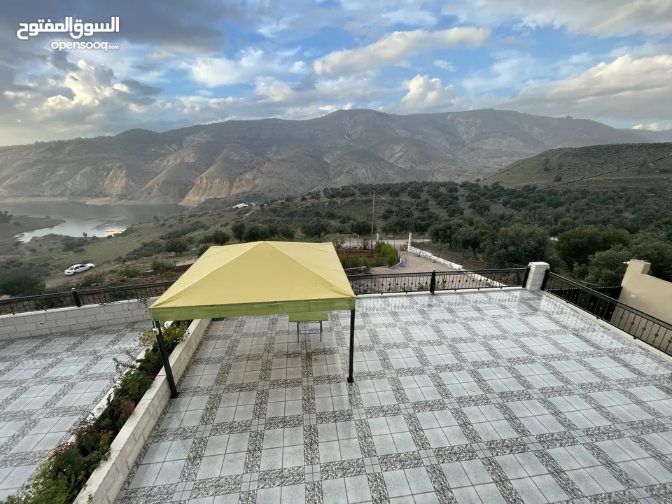 شالية ومزرعة تل زرعه سد وادي العرب