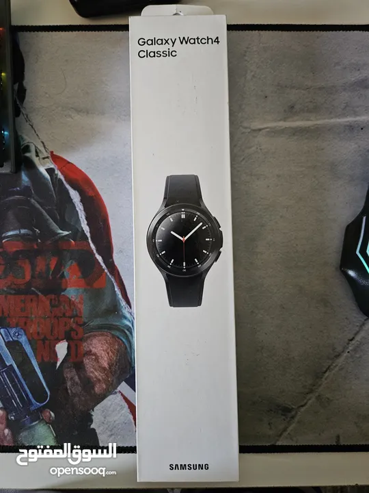 ساعة Galaxy watch 4 classic حالة الجديد
