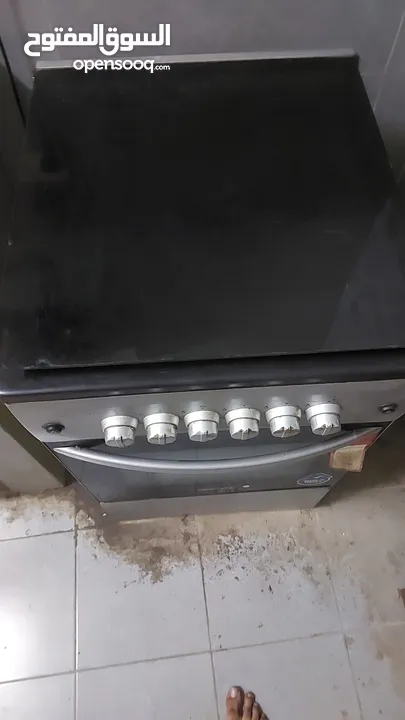 cooking stove 4 burner gas with grill range