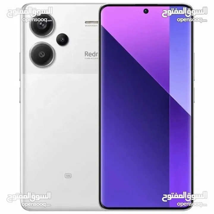 Redmi note 13 pro plus pro + 5g /512g/12ram  شاومي ريدمي نوت بلس جديد كفالة note13 الوكيل الرسمي bci