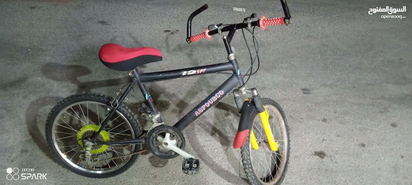 دراجة هوائية مستعملة خفيف جنط 17للاطفال