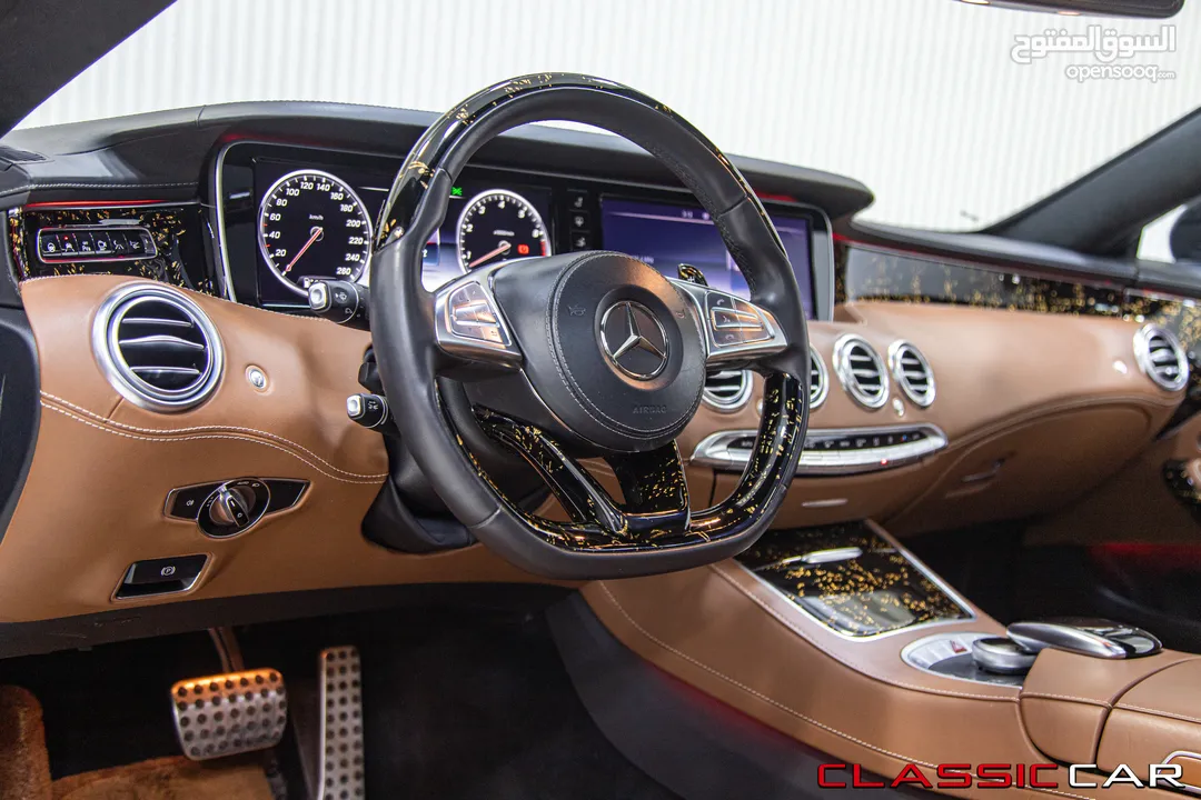 Mercedes S500 Coupe 2016 S65 body kit   السيارة مميزة جدا