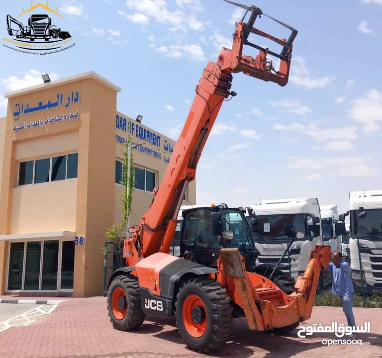 Used- JCB 540-170 Boom loader - 2015