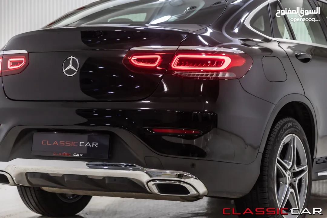 Mercedes Glc200 Mild hybrid 2020 Coupe    السيارة وارد المانيا و قطعت مسافة 55,000 كم فقط