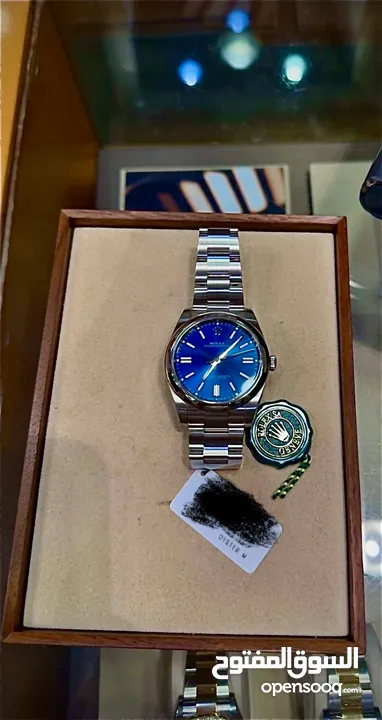 Rolex oyster perpetual blue 41