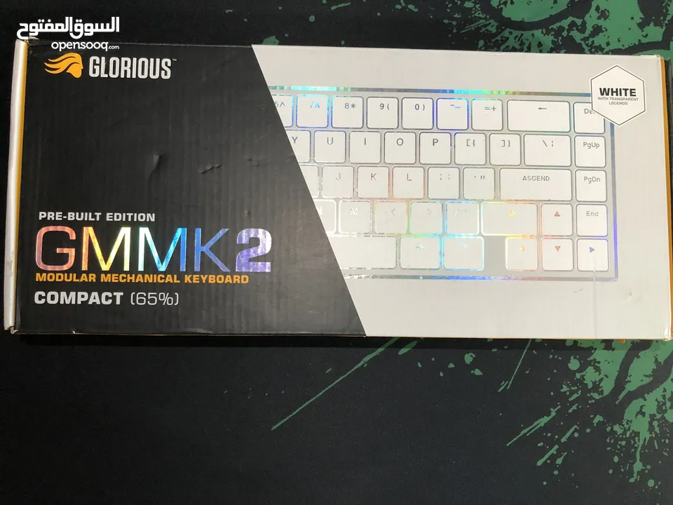 كيبورد Gloreious GMMK2 65% Red switch Gaming Keyboard