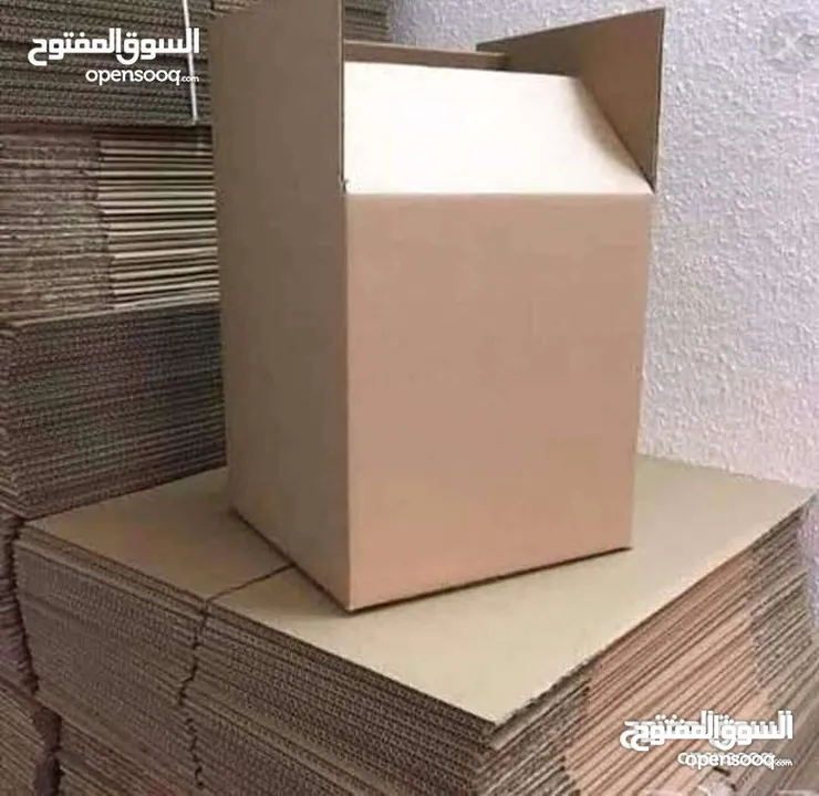 بوكسات  تغليف الزجاج وأدوات المطبخ كراتين فارغة