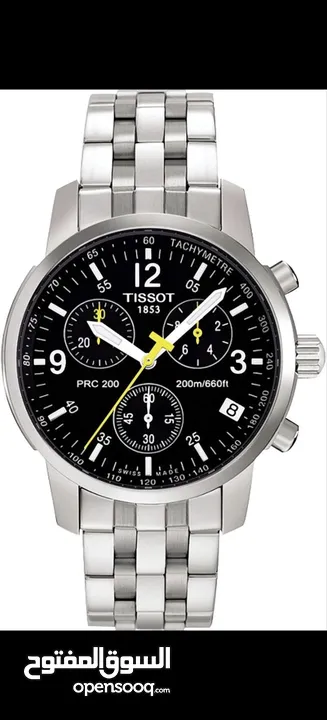 Tissot PRC 200 Chronograph أصلية بحالة ممتازة