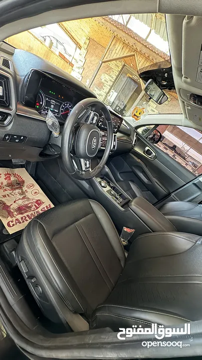 سعر بدون جمركKia sorento Hybrid 2021 ‏ سيارة لا زالت حرة