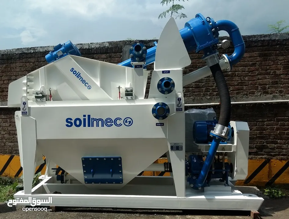 S.A.I.C.I. Rotary Heads, Mixers, Concrete Pumps, and Desanders for Bentonitic Slurry