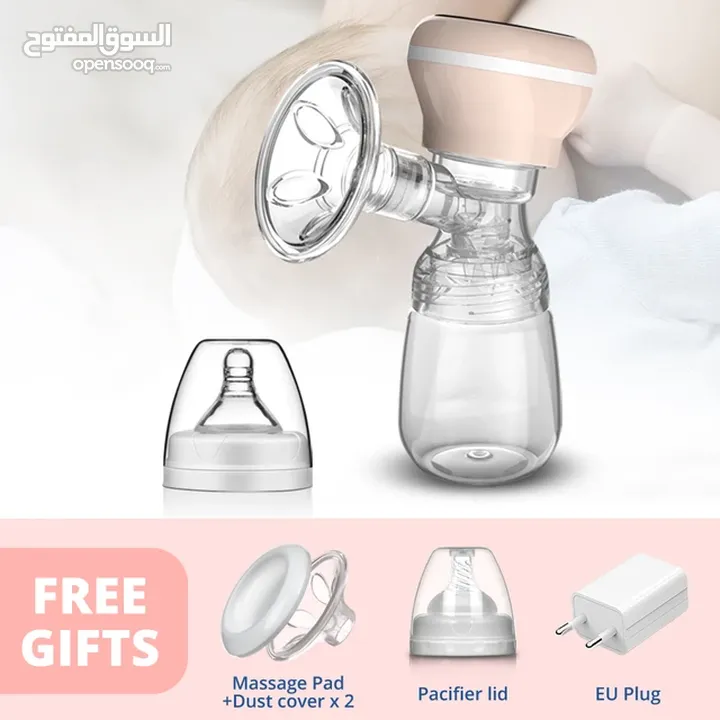جهاز شفط الحليب يعمل بشحن شافطة حليب الأم الكهربائية المحمولة قابلة لإعادة الشحن شاشة LED الرضاعة