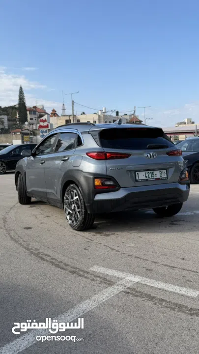 هونداي كونا ترخيص 2020/ترخيص لغايه 20/3/2026 محرك 1600 هايبرد جير أوتوماتيك 141 حصان