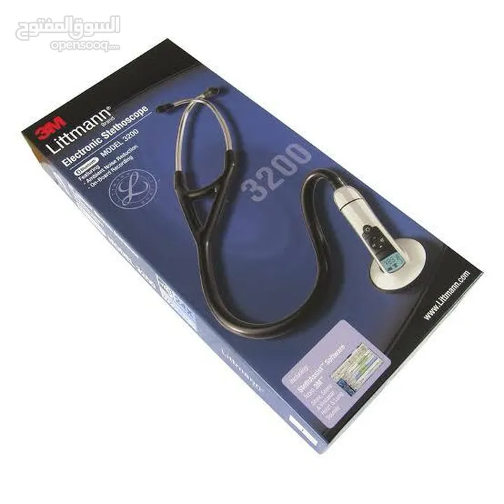 سماعة طبية إلكترونية ثري أم ليتمان littmann