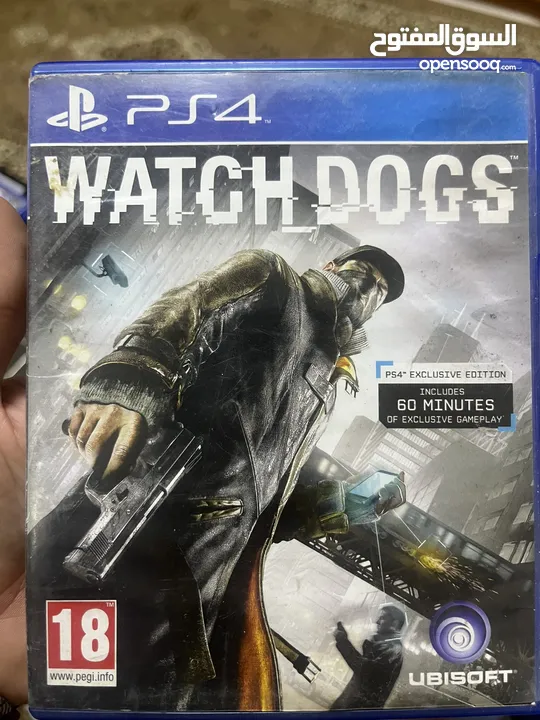 CD ps4 Watch dogs playstation 4 -  سي دي بلايتيشن 4 ووتش دوجز