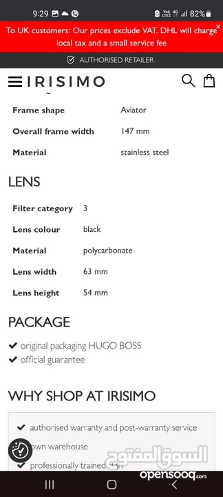 HUGO BOSS original new