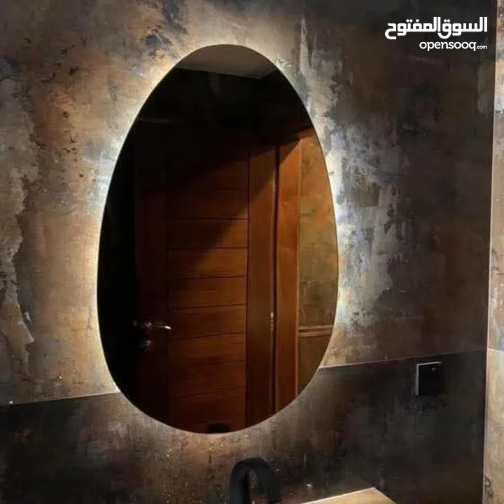 12 دينار مرايا مغاسل مضيئه  عرض حتى نفاذ الكمية  موقعنا عمان القويسمة