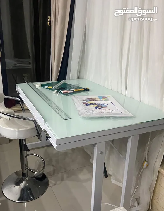 مرسم شف هندسي AO مستعمل قياس 120*80