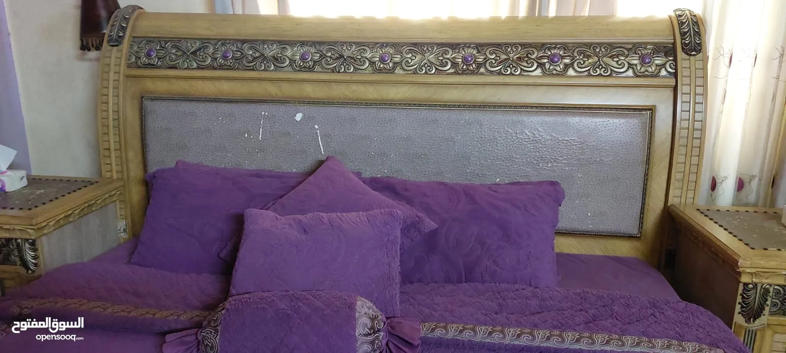 غرفة نوم ماستر خليجيه بحالة جيده جدا للبيع