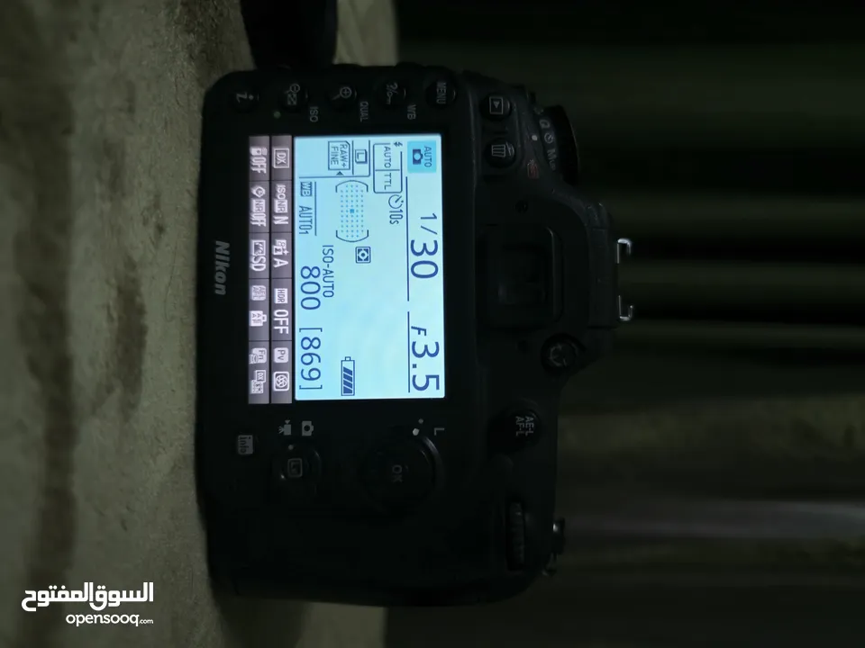 كاميرا نيكون NIKON D7100 مع عدسة 18-140 ملم للبيع  مع عدسة 50 ملم  للبيع بشكل منفصل "اقرأ بتمعن"