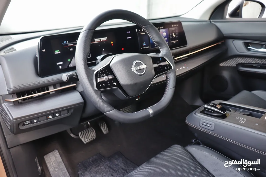 NISSAN AIRYA نيسان اريا كهربائيه 2022 كفالة مجموعة بسطامي والصاحب 3 سنوات او 100000كم