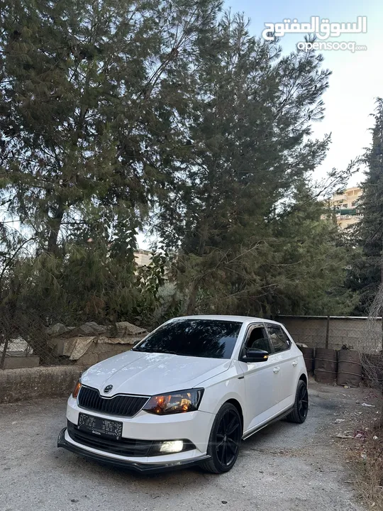 للبيع بدفعه 20 وشكات داخل بيت لحم او البدل سكودا فابيا 2015 بويه شركه