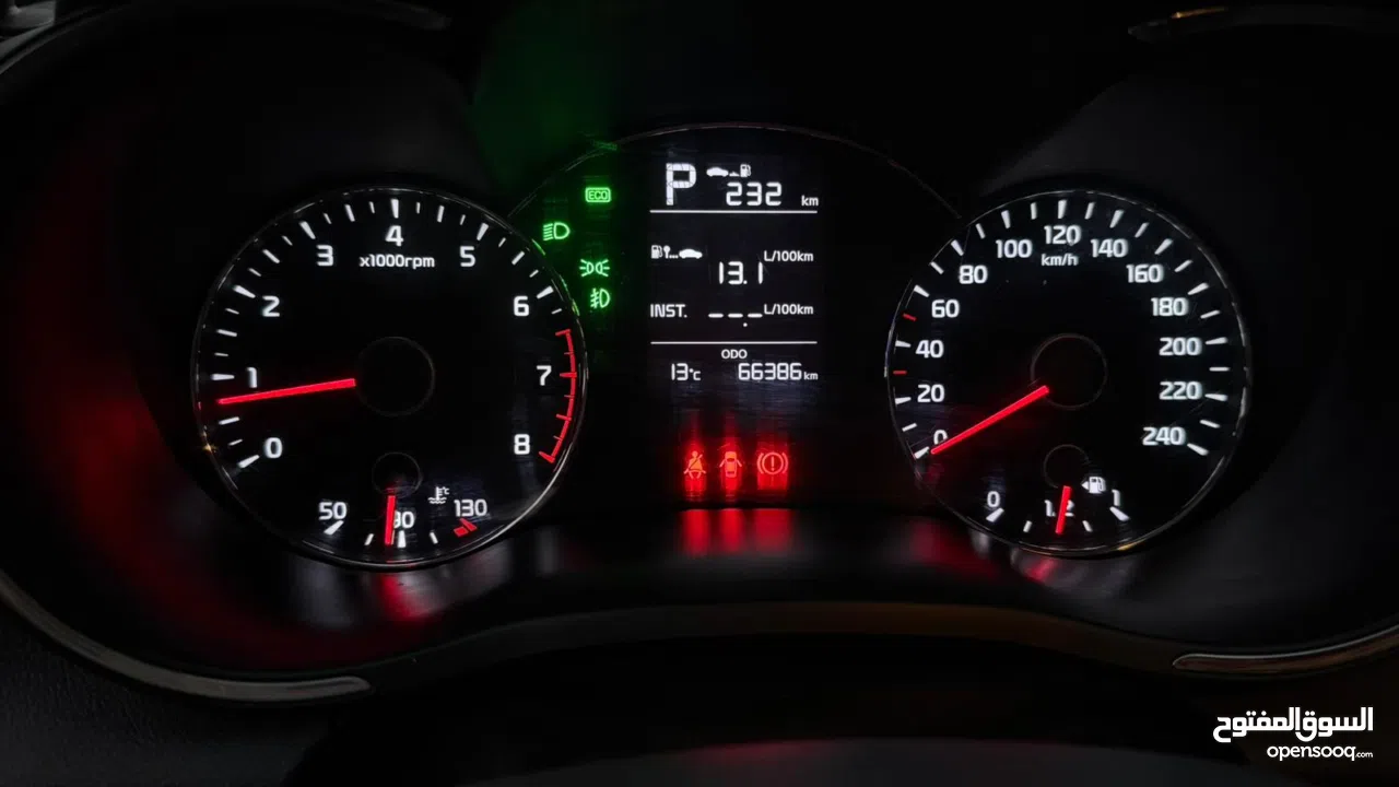 كيا سيراتو. 2017  عداد 66 الف فقط