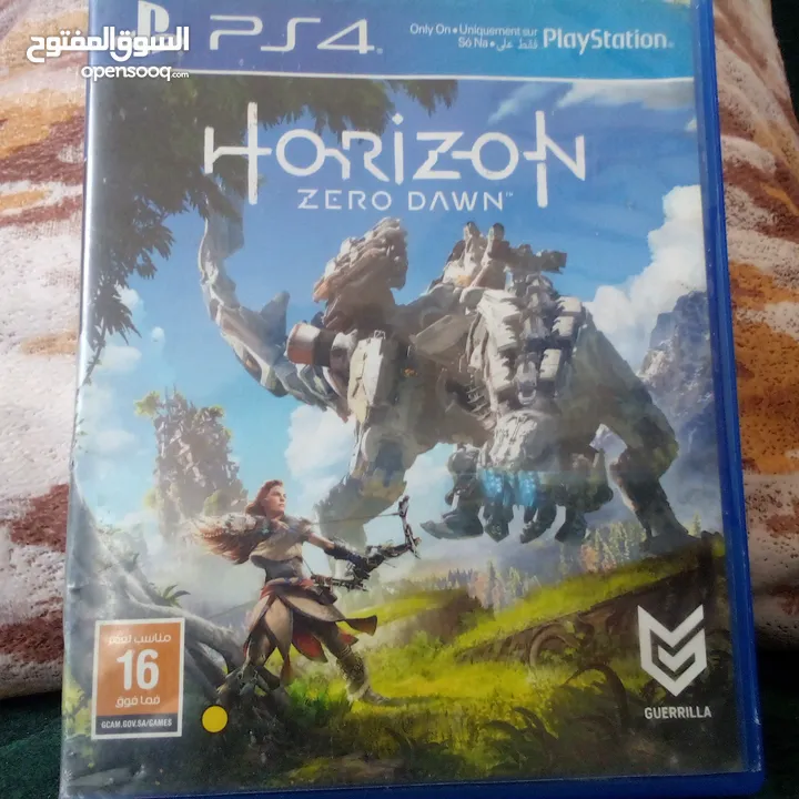 للبيع لعبة Horizon zero dawn اصلية مستعملة بحالة ممتازة و بسعر مغري جدا فقط