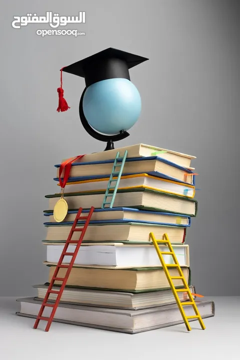 مدرس رياضيات وتربية اسلامية وحقيبة مدرسية للأعمار الصغيرة