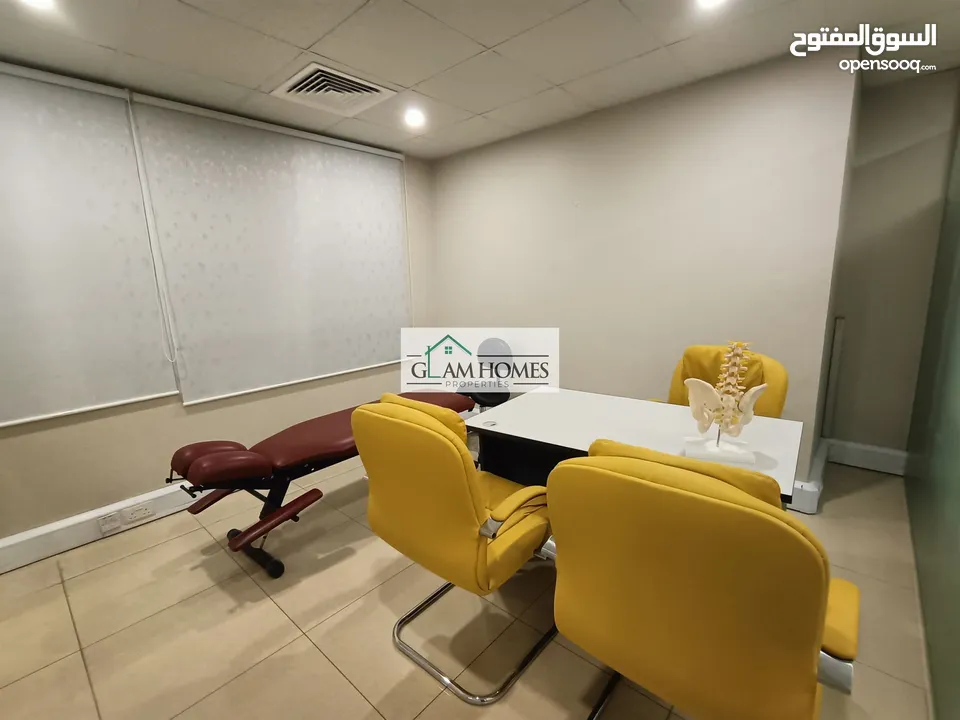 Furnished office space for rent at a good location Ref: 538S