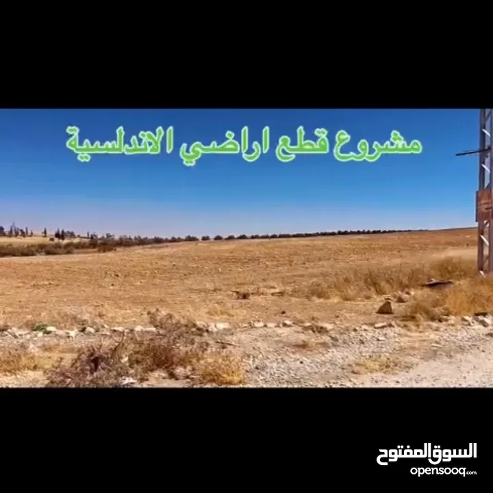 ارض سكن خاص مساحة واسعه (1271 م)  منطقة فلل وقصور ملاصقة لفلل الاندلسية _ جنوب عمان _شارع مادبا