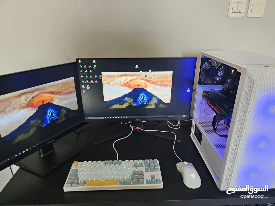 gaming setup i5 10th + GTX 1080