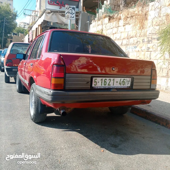 اوبل كورسا للبيع موديل 1986 مطور 1300 جير عادي