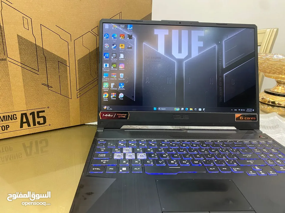 لابتوب asus tuf a15
