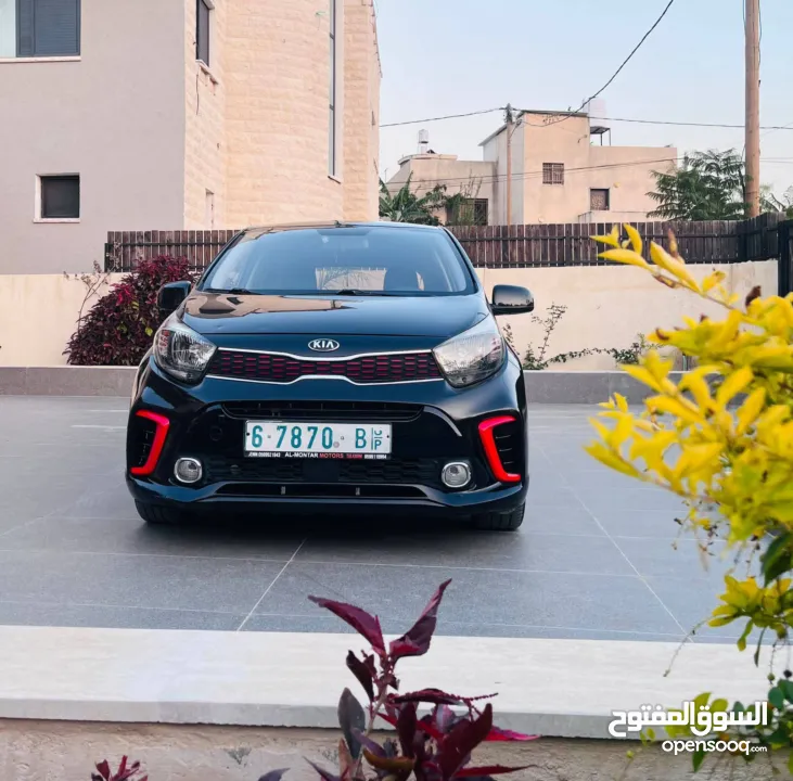 كيا مورننغ جتي 2020بالرخصة فحص ممتاز  ماتور1000بنزين اتومات فل بدون فتحه للبيع علكاش والبدل وارد