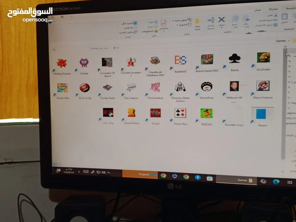 كمبيوتر مستعمل شبه جديد للبيع مستعجل (قابل للتفاوض)