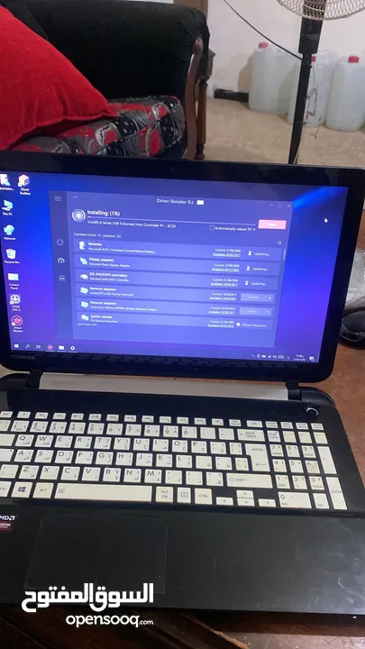 لابتوب توشيبا core i5 كرت شاشه خارجي AMD