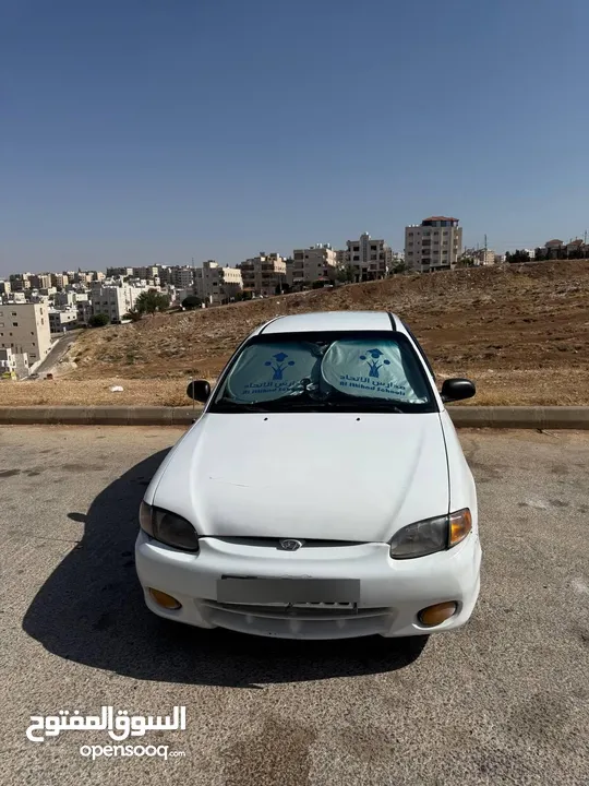 هونداي أكسنت 1998 للبيع كاش فقط  فحص 4 جيد بحالة الوكالة