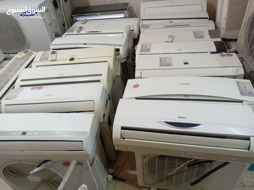 مكيفات واحد طن و2 طن وطن ونص أسعار مناسبه انفيرتر وعادي ومتنقل