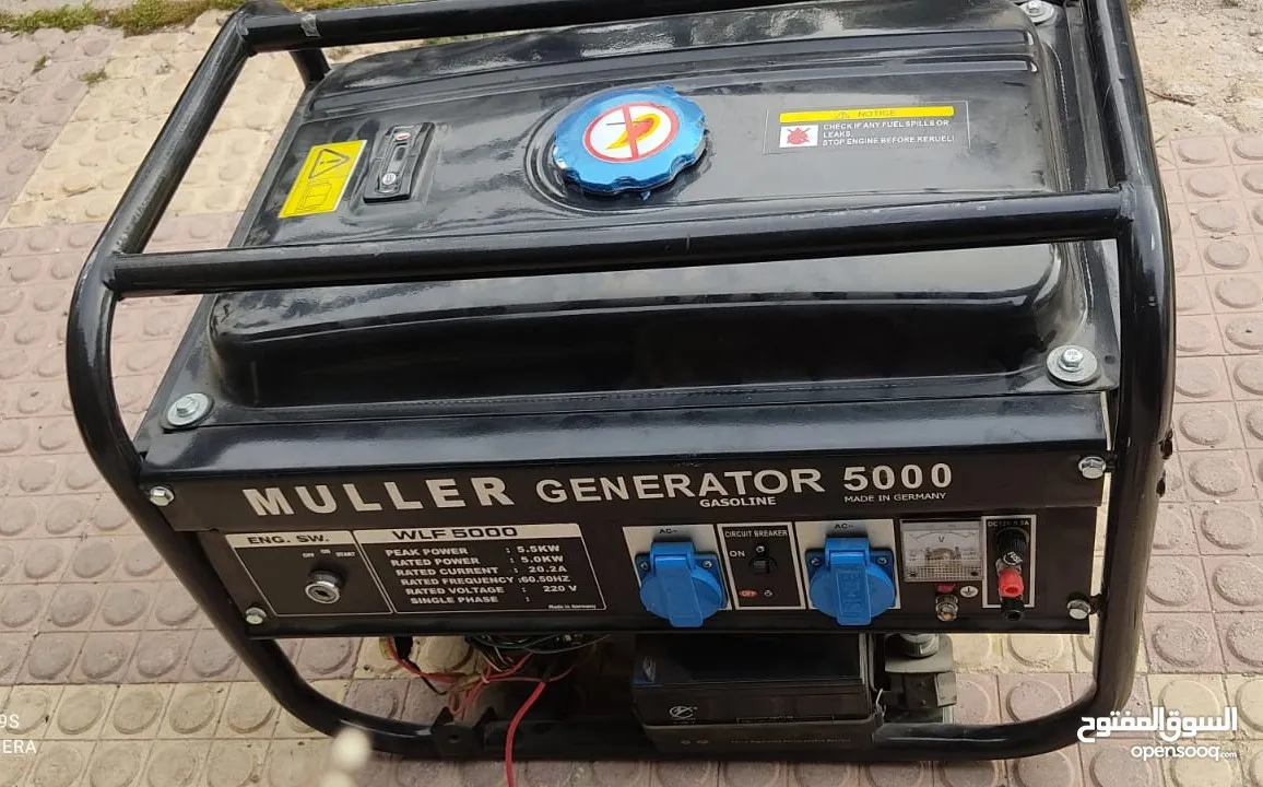 مولدات كهربائية اثنين  5.5 KW صناعة المانية جديدة غير مستعملة نهائيا
