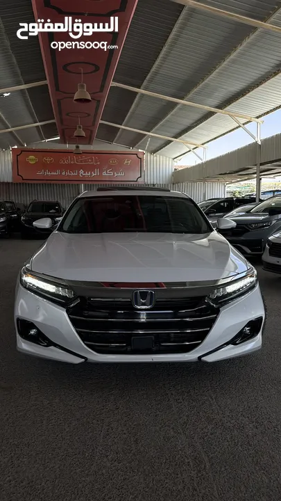 Honda Accord Hybrid 2021 EXL  سعر حرة بدون