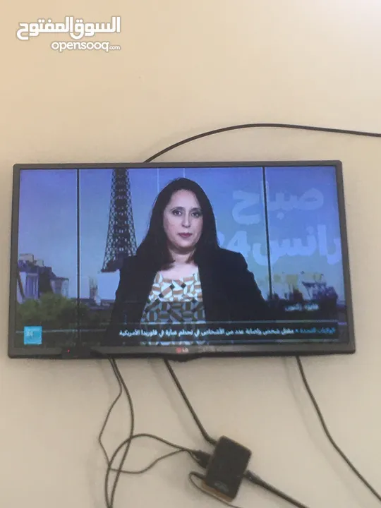 شاشه ل جي 32 مع رسيفر ‏تايجر