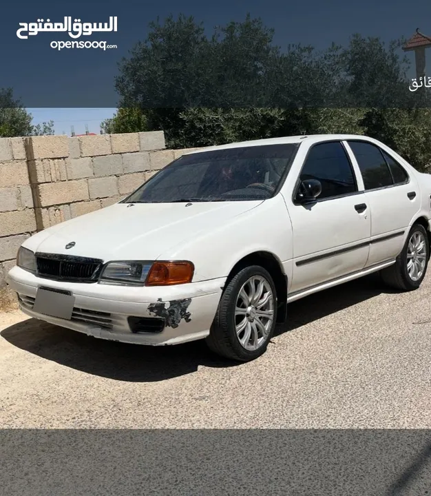 نيسان صني 1999 وارد ياباني ماتور 1500 قطارة بنزين ...... قابل للتفاوض والشرا ما بقصر معه ...